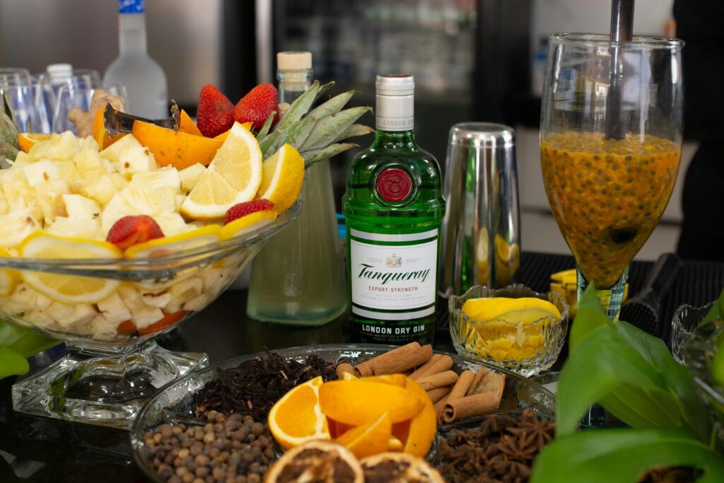Fresh Fruits and Herbs
