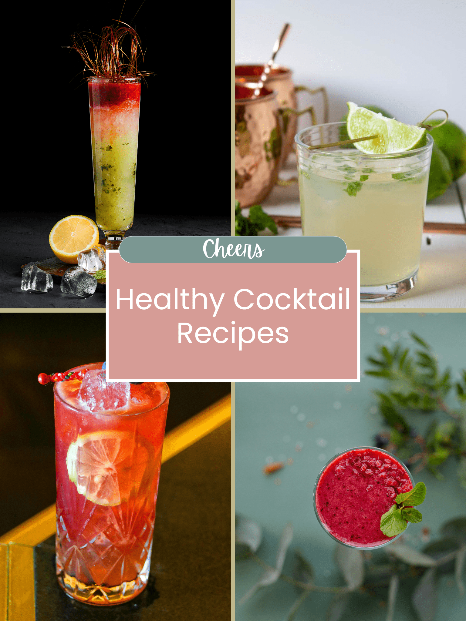 Healthy Cocktail Recipes That Still Taste Delicious